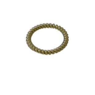 小号电话线发圈细女皮套2025年新款简约扎头皮筋马尾头饰发绳头绳