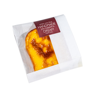 贝果面包包装袋欧包开窗防油甜甜圈打包袋切片吐司牛皮纸面包袋子