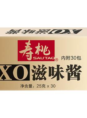 寿桃牌袋装拌面XO滋味酱酱牛肉