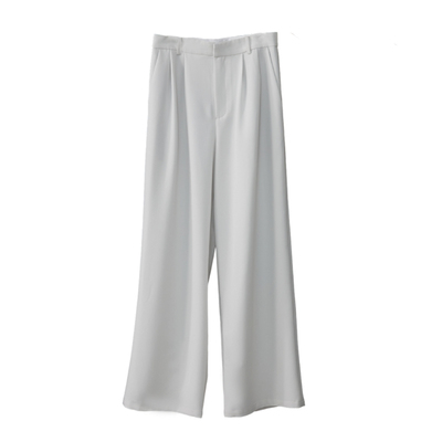 高级气质灰西装马甲西装裤