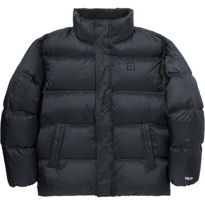 李宁宽松立领男女同款短羽绒服