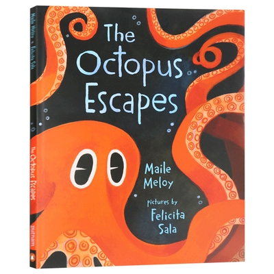 八爪鱼大逃亡英文原版绘本