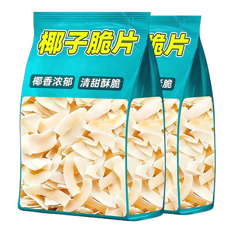 海南风味!新鲜现做!特大椰子片