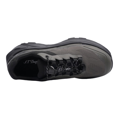 都彭男透气松紧带健步鞋