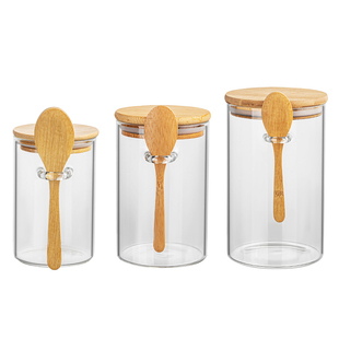 糖罐白沙糖防潮罐家用白糖专用罐玻璃密封罐食品级冰糖收纳储存罐