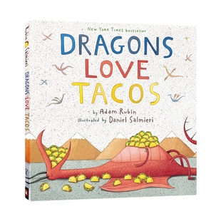英文原版绘本 Dragons Love Tacos 爱吃玉米饼的龙 精装绘本 英文版 进口英语原版书籍