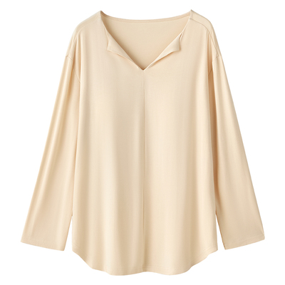 夏季新款优可丝带胸垫一体家居服