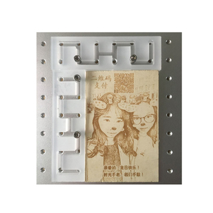 激光机气动打标机定位治具手机配件五金工装夹具工作台平台固定条