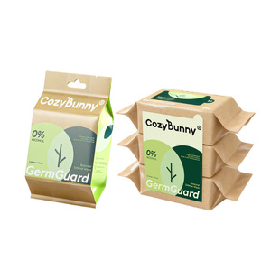 新加坡cozybunny消毒手口湿巾0酒精甲流病菌杀菌儿童小包迷你便携