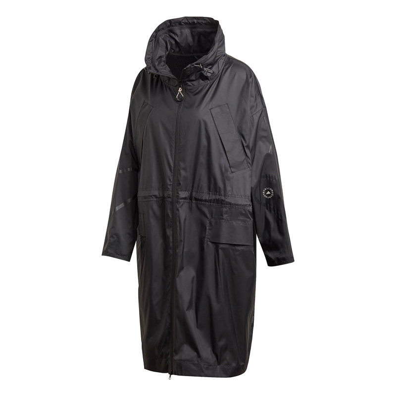 Adidas/阿迪达斯正品当季新款 女子运动长款夹克风衣外套 FU1164