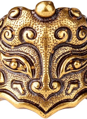 紫微讳五雷铜戒指可调节刻字指环