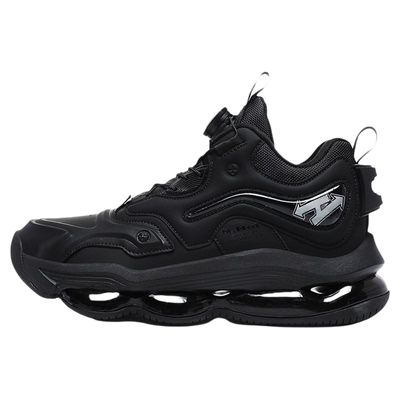 黑色休闲运动鞋男秋冬季