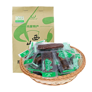 包邮内蒙古特产霍林西山香手撕风干牛肉干 独立真空装净含量225克