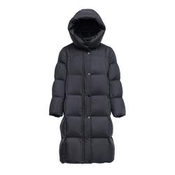 LILY法奢白金新款连帽羽绒服