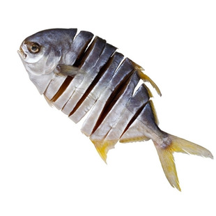 广东阳江特产大金鲳鱼干海鲜干货咸鱼干淡晒风干金昌鱼黄特仓海味