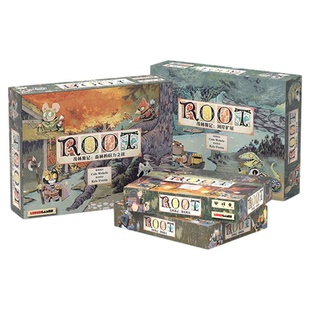 正版桌游root茂林源记河岸地底机械2到4多人聚会策略美式游戏卡牌