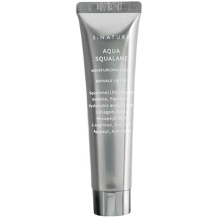 韩国 善自然 S.NATURE水嫩AQUA SQUALANE角鲨烷镇静保湿面霜套装