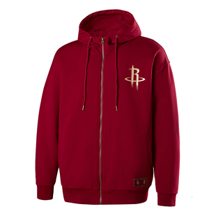 【新款】NBA官方湖人/火箭穆王八骏新年系列马年保暖连帽卫衣