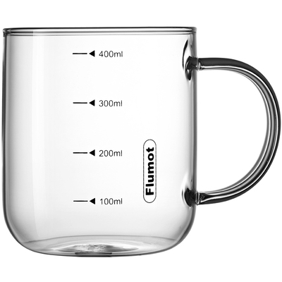 德国玻璃早餐牛奶杯微波炉可加热