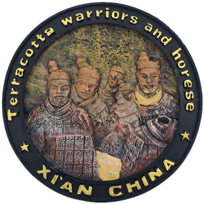 陕西西安冰箱贴旅游纪念品