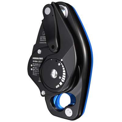 坎乐翔云防慌乱手控stop下降器户外攀登速降高空作业保护器缓降器