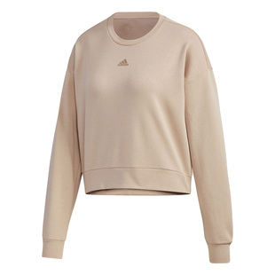Adidas/阿迪达斯新款卫衣女子樱花粉上衣运动套头卫衣GP0703