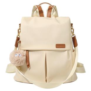 MAKEUPKITTEN双肩包女2025新款书包大容量轻便旅游小众不撞款背包