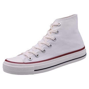 鞋有亿 小白鞋2026春秋新款1970s高帮超火帆布鞋女厚底休闲鞋男士