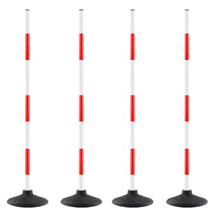 中考足球篮球训练器械杆中考蛇形跑杆标志杆绕杆桩角旗停车倒车桩