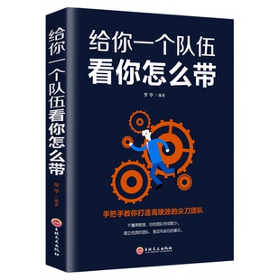正版给你一个队伍看你怎么带企业团队人力资源行政薪酬绩效管理类书籍职场为人处世人际关系提升自我领导力法则21交往书籍畅销书