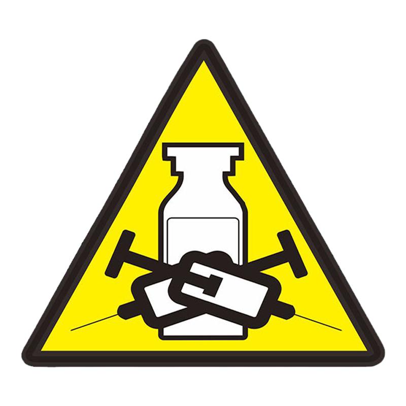 外用精神警示标签高警示标识贴高危标贴看似听似多规易混淆形似近效期6个月3个月避光保持冷藏2.8度不干胶