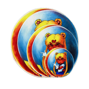 JJUNE原创小众地毯ins卧室床边毯仿羊绒坐垫防滑垫美少男壮士