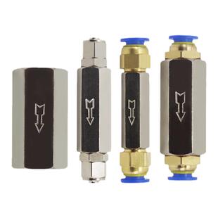 气动CV-01/02/03/04单向阀防回流控制阀逆止阀止回阀气体单项阀