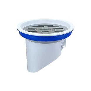 pvc下水管道排污水地漏防臭器110管内塞式止逆阀50过滤网地漏芯75