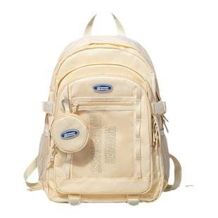 seasdoor新款日系ins女生双肩背包轻便初中生书包校园高中生背包