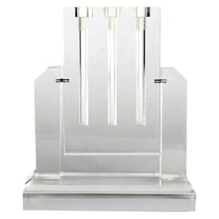 汽车机油油质对比器可翻转亚克力玻璃演示架油粘度测试工具比较仪