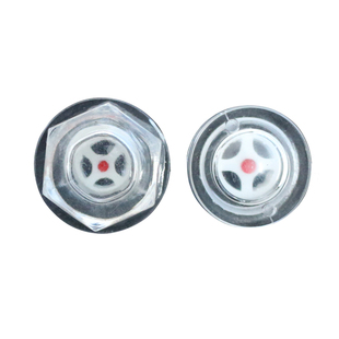 塑料油标减速机有机玻璃六角旋入式油镜油位观察孔油窗GB1160油眼