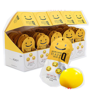 韩国进口乐宁酷快速姜黄素解醒糖readyq千笑脸芒果味酒糖杯非不醉