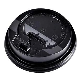 一次性杯盖80/90口径豆浆杯可乐奶茶咖啡防漏透明冷热饮纸杯盖子