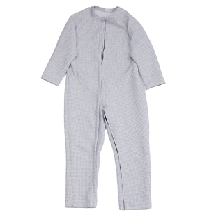 痴呆老人连体衣阿尔茨海默症病人防撕扯睡衣秋冬防自脱成人连体服