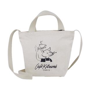 Maison Kitsune男女同款狐狸logo单肩手提包男女2025新款XY推选