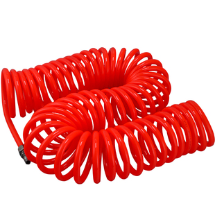 进口PU弹簧管空压机气泵气管软管伸缩管螺旋管气线气绳风炮钉枪管