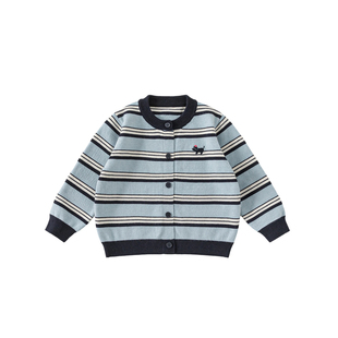 INSbobo童装女童开衫外套2026春装儿童毛衣女孩针织衫中大童上衣