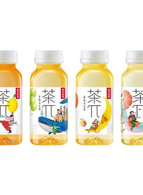 农夫山泉茶π茶兀茶派250ml蜜桃乌龙茶饮料整箱小瓶装西柚茉莉花