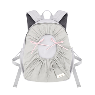 木与石电脑双肩包女大学生旅行轻便设计感ins小众大容量通勤书包