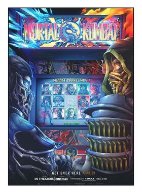MORTAL KOMBAT真人快打蝎子零度游戏海报装饰画墙面墙壁墙贴画