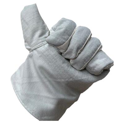 三层加厚加绒帆布手套耐磨不开线