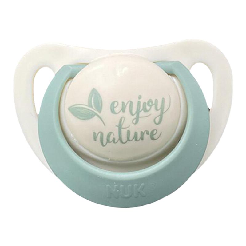 防胀气安抚奶嘴NUK防龅牙乳胶