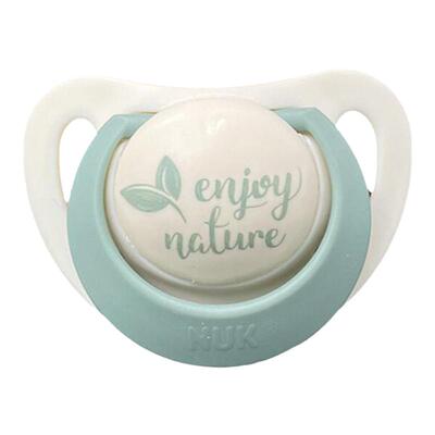 防胀气安抚奶嘴NUK防龅牙乳胶