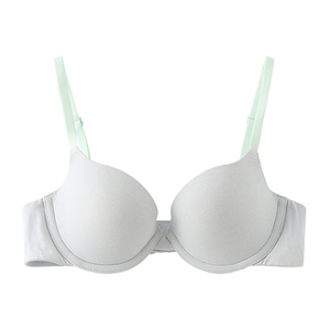 黛安芬旗下sloggi专柜正品少女纯色内衣舒适简约聚拢文胸16-7482